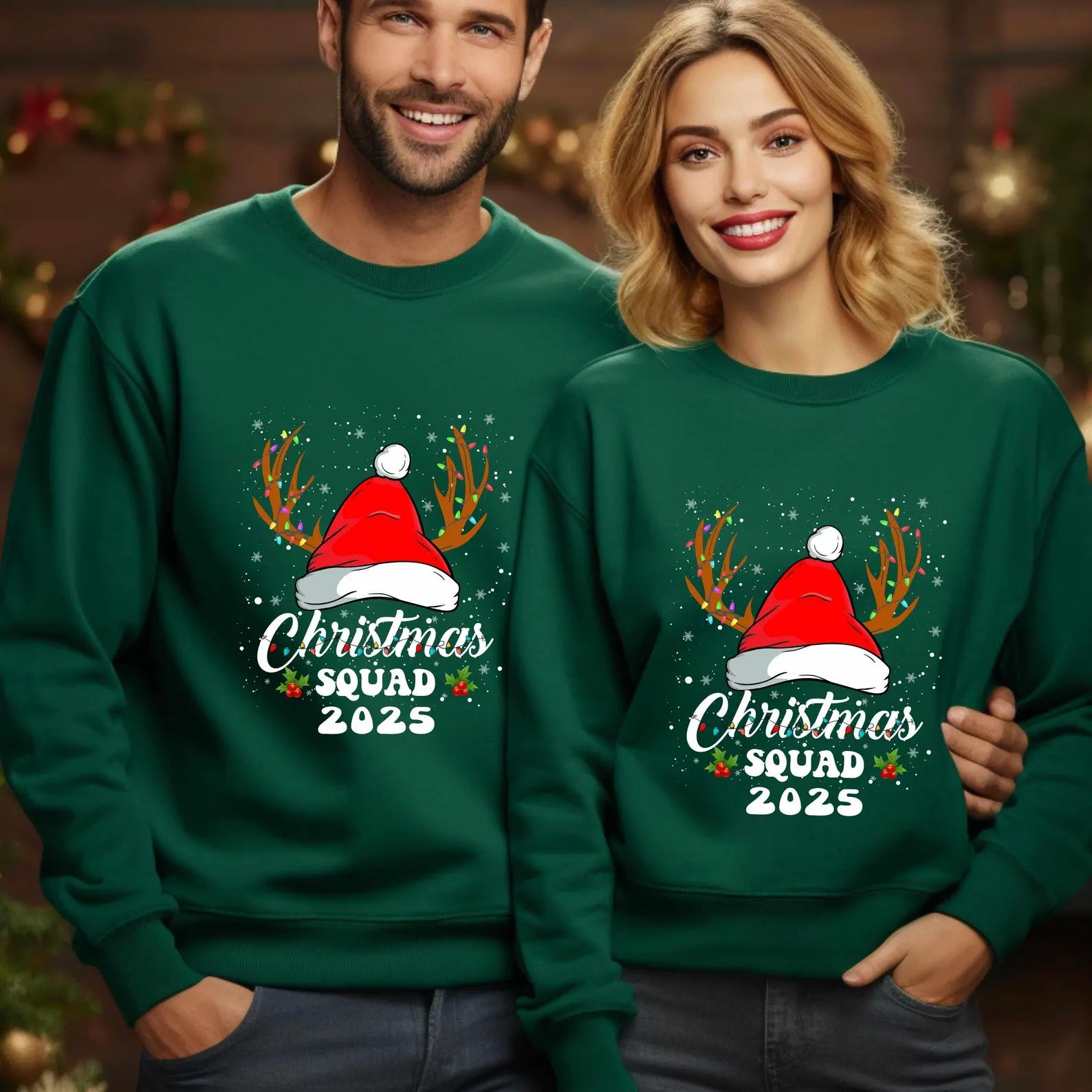 Matching Christmas Couples