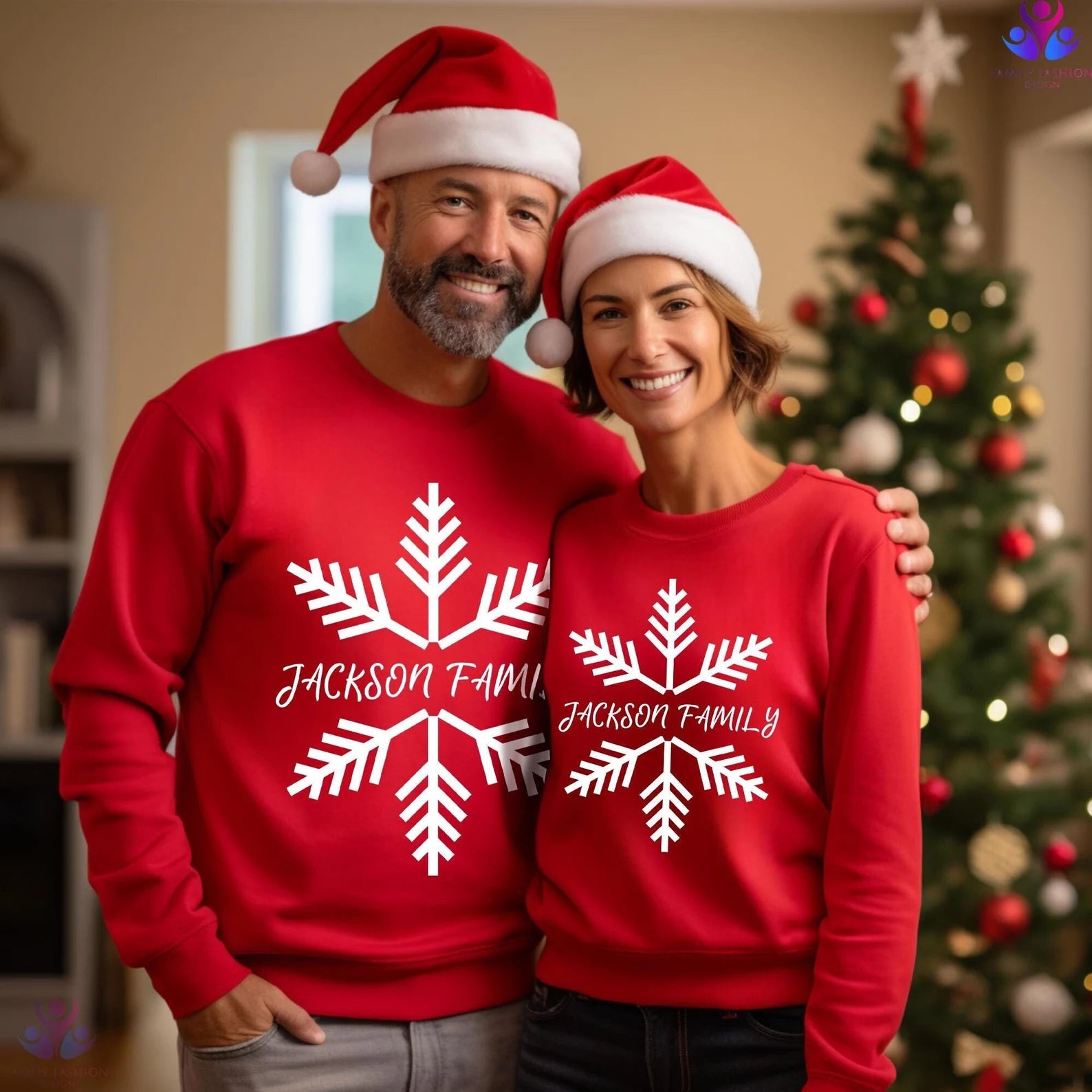 Matching Christmas Couples