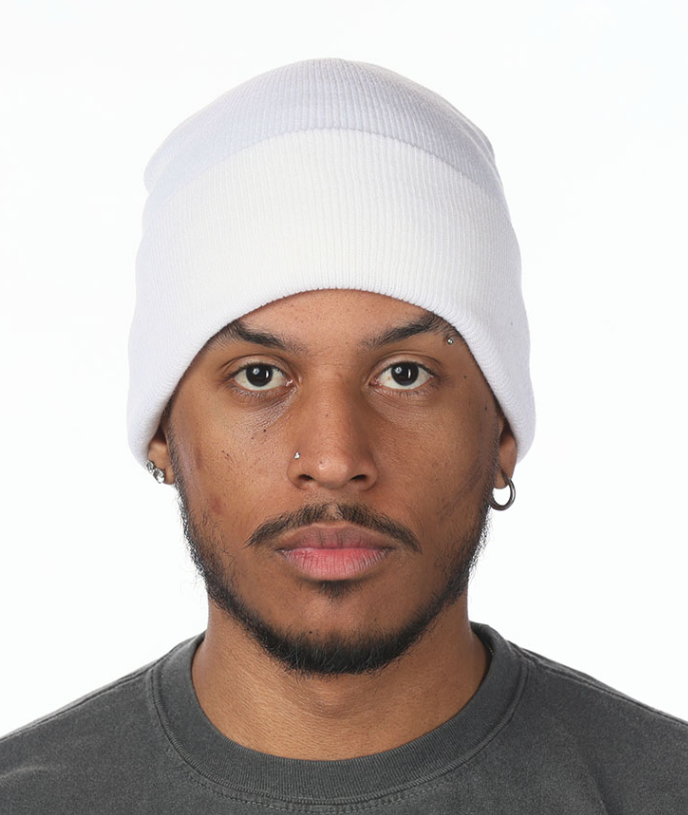 Premium Cuffed Knit Beanie - Men's