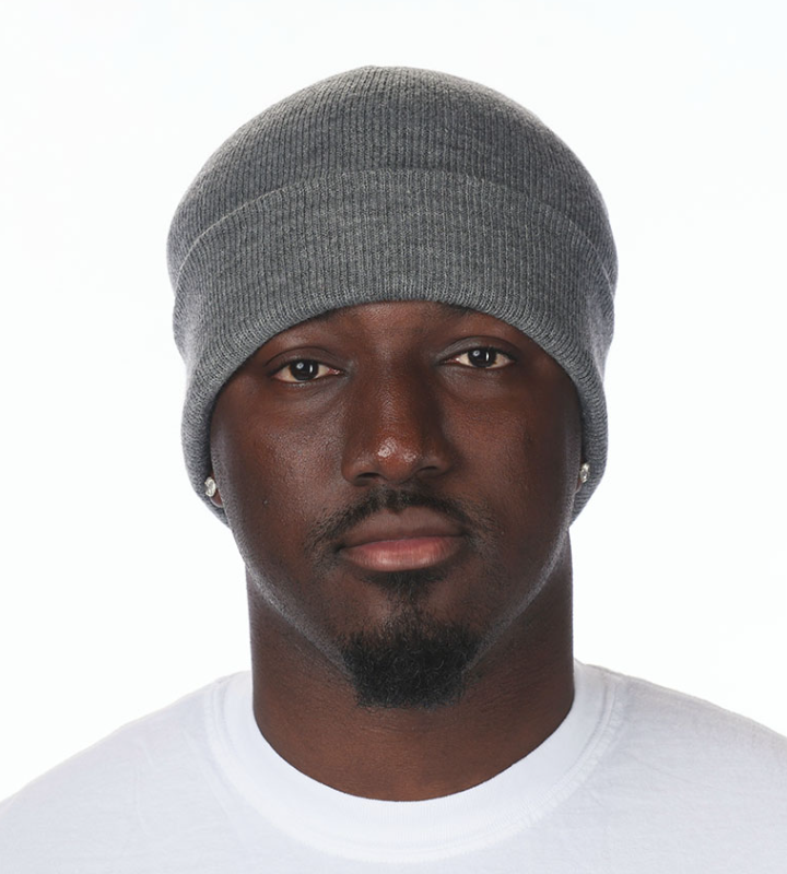 Premium Cuffed Knit Beanie - Men's