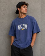 Heavyweight Oversized Acid Wash T-Shirt – Men's (DTF Printed)